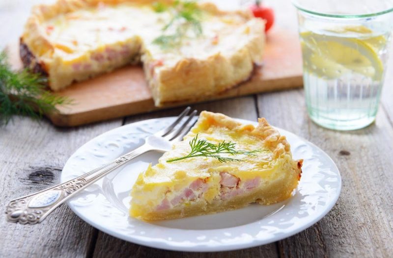 Koprivnica - grad-koprivnica.net - Šarena pita s šunkom i salata