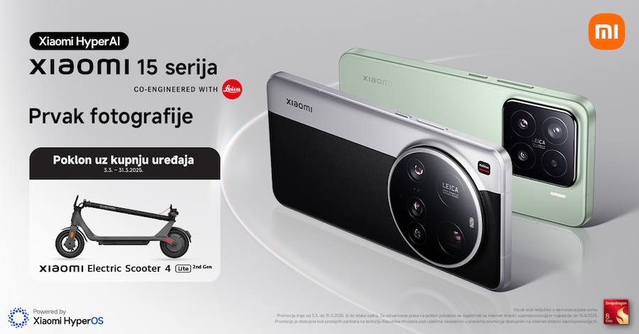 Koprivnica - grad-koprivnica.net - Shopping - Prvak fotografije: Xiaomi predstavio Xiaomi 15 seriju s vrhunskim sustavom kamera