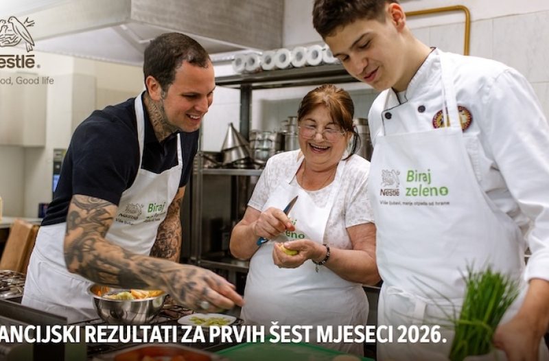 Koprivnica - grad-koprivnica.net - Nestlé objavio rezultate za prvih šest mjeseci 2026.: realizacija strategije pokreće RIG
