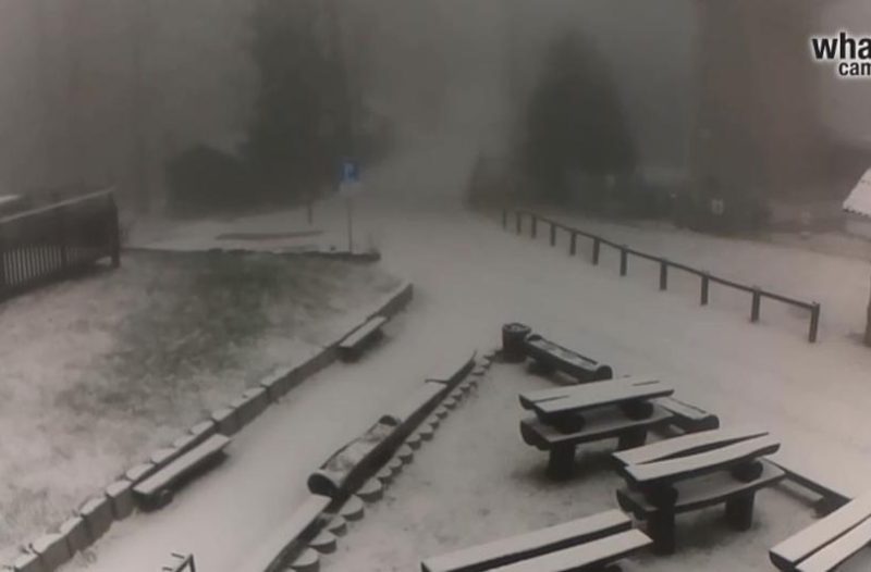 Koprivnica - grad-koprivnica.net - Studeni pokazuje zube: Snijeg, poledica, a ima i jakog vjetra